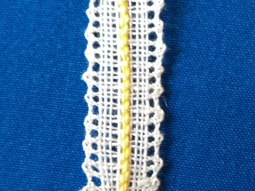 Blog-Inhaltsbild für 'Konturfäden in Bänder einlegen'